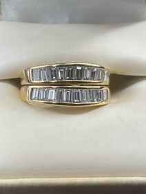 18K 5.8G Gold Ring size 7.5