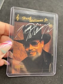 Hank Williams Jr. Hand Signed Authentic Autograph
