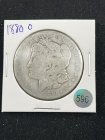 1880 O Morgan Silver Dollar Coin
