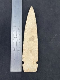 6 & 1/4" Hickory Ridge Indian Artifact Arrowhead