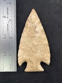 3 & 5/8" Snyders Indian Artifact Arrowhead