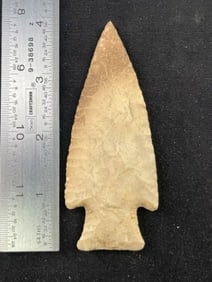 4" Hardin Indian Artifact Arrowhead