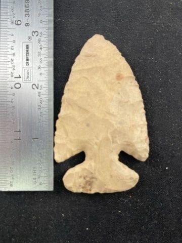 2 & 7/8" Thebes Indian Artifact Arrowhead (1 of 3)
