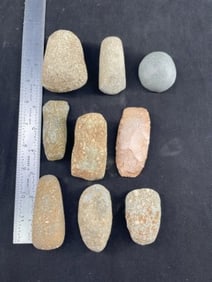 Small Grooved Axes & Celts etc
