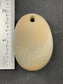 Stone Pendant Indian Artifact Arrowhead