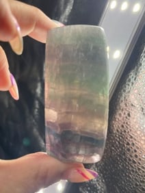 Fluorite Bannerstone beautiful material Indian Artifact Arrowhead