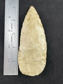 5" Cobbs Indian Artifact Arrowhead