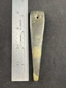 4 & 1/4" Pendant Indian Artifact Arrowhead