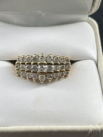 10K 5G Gold Ring Size 8