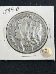 1899 O Morgan Silver Dollar Coin