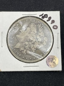 1899 O Morgan Silver Dollar Coin