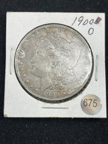 1900 O Morgan Silver Dollar Coin