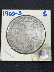 1900 S Morgan Silver Dollar Coin