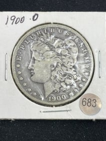 1900 O Morgan Silver Dollar Coin
