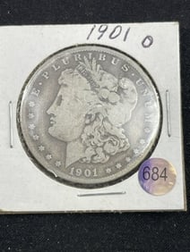 1901 O Morgan Silver Dollar Coin