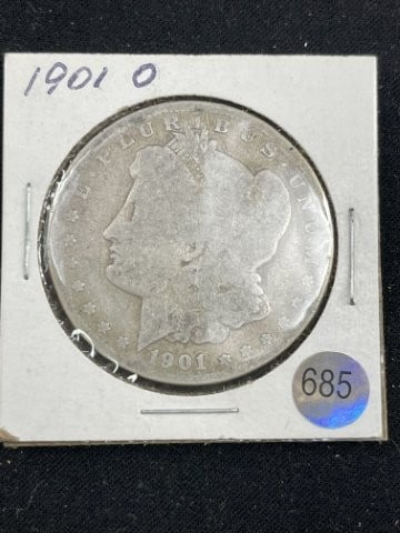 1901 O Morgan Silver Dollar Coin (1 of 2)