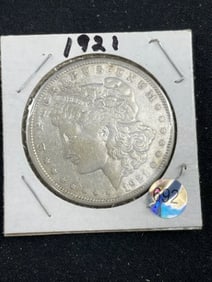 1921 Morgan Silver Dollar Coin