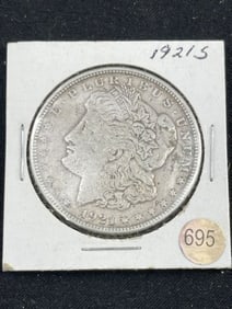 1921 S Morgan Silver Dollar Coin