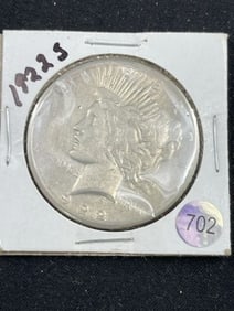 1922 S Peace Silver Dollar Coin