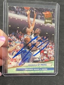 Shaq O'Neal Hand Signed Authentic Autograph