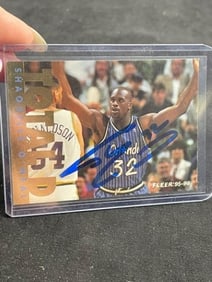 Shaq O'Neal Hand Signed Authentic Autograph