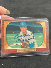 Bob Shantz Hand Signed Authentic Autograph