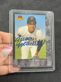 Juan Marichal Hand Signed Authentic Autograph