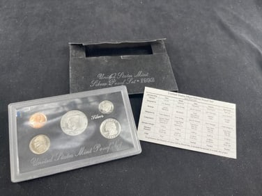 1992 United States Mint Silver Proof Set