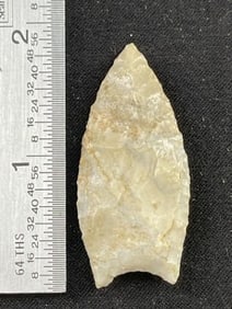 Folsom Indian Artifact Arrowhead