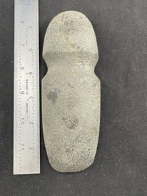 Grooved Gouge Indian Artifact Arrowhead