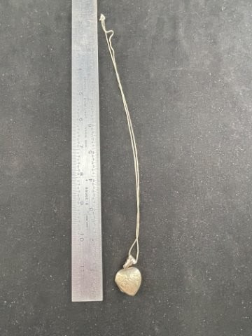 925 Sterling Silver Necklace & Locket (1 of 3)