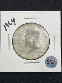 1964 Kennedy Half Dollar Silver Coin