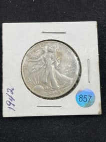 1942 Walking Liberty Half Dollar Silver Coin