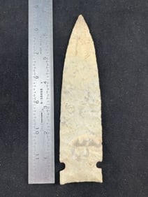 6&3/4 Graham Cave Indian Artifact Arrowhead