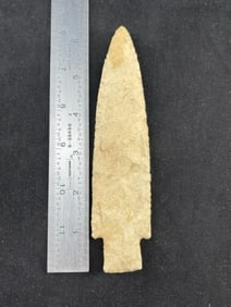 6&1/4 Hardin Indian Artifact Arrowhead