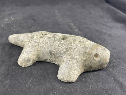 Stone Lizard Effigy Indian Artifact Arrowhead: KEY WORDS: INDIAN ARTIFACT ARTIFACTS ARROWHEAD ARROWHEADS NATIVE AMERICAN MISSISSIPPIAN QUAPAW CADDO POTTERY COINS MORGAN DOLLAR PEACE DOLLAR SILVER COINS Arkansas. Now taking in consignments for pre-