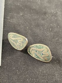 925 Sterling & Turquoise Earrings