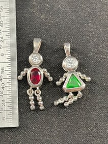2 925 Sterling Silver Pendants