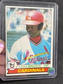 Lou Brock Baseball Card