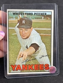 Whitey Ford Baseball Card