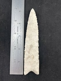 5&1/8 Dalton Indian Artifact Arrowhead