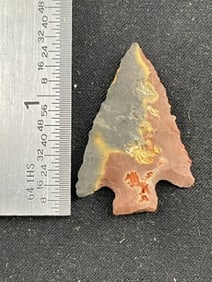 1&1/2 Horse Creek Chert Arrow Point Indian Artifact Arrowhead