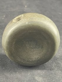 Discoidal Bannerstone Indian Artifact Arrowhead