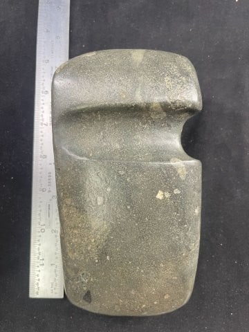 Large Grooved Axe Indian Artifact Arrowhead: KEY WORDS: INDIAN ARTIFACT ARTIFACTS ARROWHEAD ARROWHEADS NATIVE AMERICAN MISSISSIPPIAN QUAPAW CADDO POTTERY COINS MORGAN DOLLAR PEACE DOLLAR SILVER COINS Arkansas. Now taking in consignments for pre-