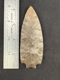 4 & 1/8" Buzzard Roost Indian Artifact Arrowhead