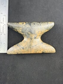 Large Bannerstone Indian Artifact Arrowhead