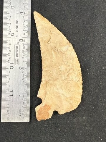 3 & 7/8" Texas Cornertang Indian Artifact Arrowhead (1 of 3)