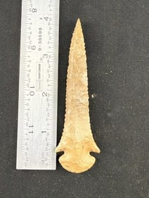 4" Dovetail Indian Artifact Arrowhead