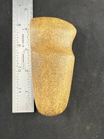Miniature Grooved Axe Indian Artifact Arrowhead