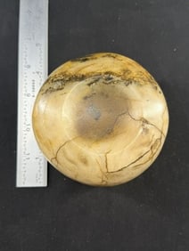 Beautiful Quartz Discoidal Indian Artifact Arrowhead